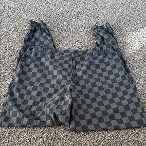 Checkered Black and Gray pants